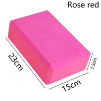 High Density Cork Yoga Block Massage Roller Foam Roller for Pilates Yoga Accessories Physical Therapy Equipment Gym Sports pink