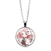 Demon Slayer Kamado Tanjirou Prekės Kamado Nezuko Karoliai Kūrybiškas Pakabukas Animacinio Personažo Madingas Kostiumas Šventė white