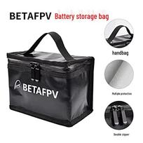 BETAFPV 1-6S LiPo Battery Fireproof Storage Bag black