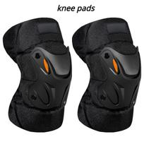 Thickened Warm Anti-shock Anti-fall Elbow Knee Pad Universal Motorcycle Protective Kneepad For Men And Women Leg Armor Knee black
