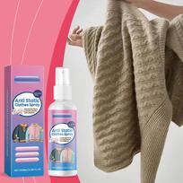 Anti Static Clothes Spray 100ml Fabric Softener Spray Removes Wrinkles Prevents Static Cling Suitable for Various Fabrics One Size white