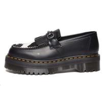 Dr. Martens Dr.Martens Adrian Snaffle Plaukuotas & Odiniai Karvės Rašto Kiltie Mokasinai 'Juodi' Vyriški 31097937 EU 36 gray