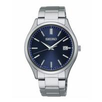 SEIKO SELECTION SBPX145 S Series Solar Date Navy Stainless Pair Model [Seiko Watch] Men's Watch, Powered, Calendar, Dial, Steel, black