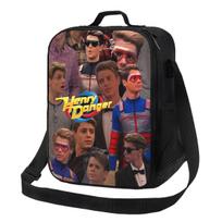 Henry Danger Insulated Lunch Bag for School Bento Storage Food Boxes Leakproof Container Cooler Thermal Lunch Box Tote One Size brown
