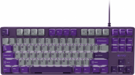 Fury | Kanabo K2 | Gaming Keyboard | Wired | US | Linear | Gray/Purple NFU-2350 | 5901969449686