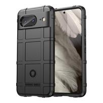 Skirta Funda Google Pixel 8 dėklas Google Pixel 6A 7A 6 7 8 Pro dangtelis Korpusas Atsparus smūgiams Šarvuotas Guminis Neslystantis telefono galinis dangtelis Pixel 8 Pro juoda