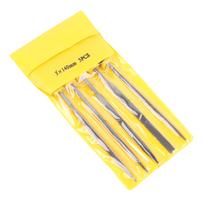 Guitar Nut Files Guitar Fret Wire Nut Slotting File with Handle for Ukulele Banjo yellow