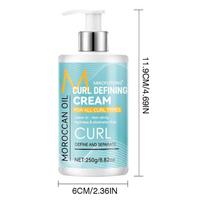 Cross-Border Curl Defining Cream: Post-Perm Protection, Elastic Hold, Moisturizing & Non-Stiff.