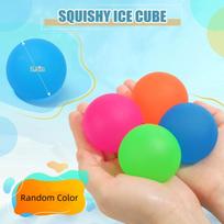 Stress Balls Memory Gel Gel Sugar Filled Large Squishy Fidget Toy for Kids Adults High Density Squeeze Balls for Stress Relief pink