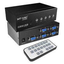 VGA 4-Port Multi-Screen Splitter/Combiner black