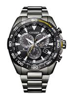PROMASTER ŽEMĖS serijos laikrodis Citizen Saulės energija maitinamas laikrodis [CITIZEN] Eco-Drive Radijo bangomis valdomas (Pilka/Verslo/Atsparus vandeniui/Vyriški) CB5037-84E Radijo bangomis valdomas