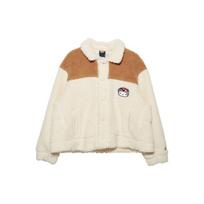 New Era Hello Kitty Print Color Block Jacket Unisex jackets Ivory 13488919 M