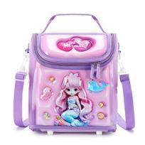 Kids Cartoon Lunch Bag With Insulated Polyester For Kindergarten And Travel Use Style A