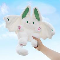 12-45cm 1pc Spirit Rabbit Plush Bat Bunny Toy Stuffed Manta Aniamls Plushie Anime Doll Creative Kids Girl Birthday Gift sbout 10cm