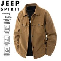 JEEP SPIRIT Men's Collared Casual Jacket L