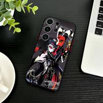 H-Helluva Boss Phone Case For Samsung S26,S25,S24,S23,S22,S21,S20,Ultra,Plus,FE Black Soft Cover Samsung S21 s305G