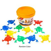 12Pcs Jumping Frogs Retro Anti-crack Kids Toy Finger Action  Jumping Frogs for Kids 1 Set