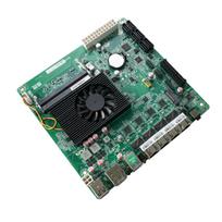 Cheaper N5105 Mini NAS Motherboard 4 Cores 6*SATA3.0 4*2.5G I226 1*PCIE 17x17CM 2*DDR4 ITX Firewall Router Mainboard