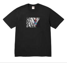 Supreme x Spider-Man Tee Black L gray