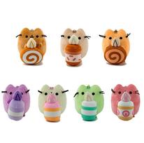 Cute Pusheen Cat Dessert Cake Series Keychain Backpack Pendant, New Cat-Themed Birthday Gift, Adorable Charm 10CM/38g