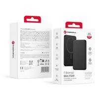 Powerbank compatible with MagSafe Forcell F-Energy Slim F5K9 QC4.0 PD3.0 15W 5000 mAh black