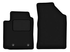 Front mats black for: Toyota Yaris I 5-door (1999-2005)