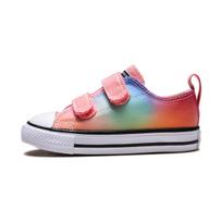 Converse Chuck Taylor All Star Easy-On Low  Toddler Shoes 'Rainbow Ombre' 22 rožinė