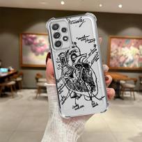 Case for Samsung Galaxy A14 A04 A73 A13 A24 A52 A33 A50 A12 A03 A23 A51 A54 A34 A07 A53 A16 A06 A15 A05 Phone Cover LineIs Heart Galaxy A35 5G