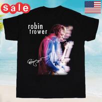 Robin Trower Live In Concert Short Sleeve Unisex T-Shirt Full Size 5XL įvairiaspalvis