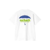 Carhartt WIP SS24 S/S Covers T-Shirt Umbrella Letter Print Crew Neck Short Sleeve T-Shirt Unisex T-Shirts White I033165-02-XX M