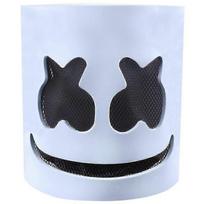 Helovino DJ Marshmello Pilno Veido Kaukė Šalmas Cosplay Šaliai