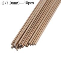 10 vnt. 1,0/1,6/2,0/2,5/3,0 mm specialūs TIG suvirinimo strypai, žemos lydymosi temperatūros, lengvai naudojami, suvirinimo medžiagos, šaldytuvo suvirinimo strypas pramonei 2