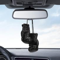 Automobilio galinio vaizdo veidrodėlio pakabukas, kabantis, universalus, lengvai montuojamas, dekoravimo aksesuarai juoda