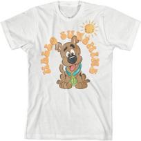 Scooby-Doo Hello Sunshine Baby Scooby Kids White T-Shirt S balta