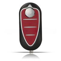 3 mygtukų automobilio nuotolinio valdymo pultelio korpusas Tinka Alfa Romeo Mito / Giulietta 159 GTA raudona
