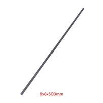 1PCS Plain Matte Carbon Fiber Tube Pipe Drone Accessories Length Factory Cutting OD6 CNC 4mm 8 6mm 10 8mm 500mm Entertaining Play Safe Kid Friendly