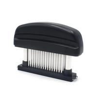 Professional Meat Tenderizer 48pcs Stainless Steel Needles Steak Meat Tender Kitchen Cooking Tools for Meat Hammer juoda