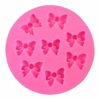 Bowknot Silicone Fondant Molds Mini Bows Chocolate Candy Baking Mold Cake Pop Accessories  Kitchen A