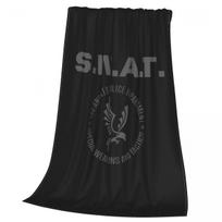Swat Lapd Los Angeles Police Dep Tv Series S.W.A.T. Reboot Inspired Ultra-Soft Micro Fleece Blanket Fluffy 100x125cm