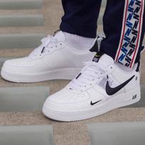 Nike Air Force 1 Low Utility Balti Juodi GS AR1708-100 38.5 white
