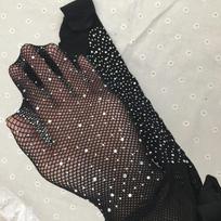 Plus Size Rhinestone Fishnet Mesh Tights - Sexy Silk Stockings for Women
