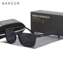 BARCUR Design TR90 Akiniai nuo saulės Vyriški poliarizuoti lengvi sportiniai akiniai nuo saulės Moteriški akiniai Priedai Oculos UVAB apsauga gray