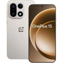 OnePlus 15 išmanusis telefonas, 12GB/16GB RAM, 256GB/512GB/1 TB saugykla, 6,78 col. AMOLED, 5G 12+512GB smėlis