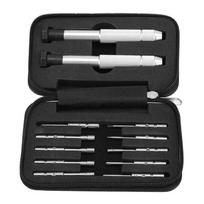 Multifunctional Precision Aluminum Small Screwdriver with  Screwdrivers  for Eyeglasses Sunglass 1 black