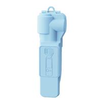 For DJI Osmo Pocket 3 Handheld Camera Lens Screen Protector Gimbal Camera Handle Protective Case for DJI Pocket 3 Accessories mėlyna