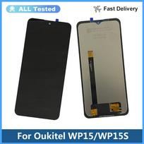 Pilnas LCD ekrano ir skaitmenintuvo surinkimas, skirtas Oukitel WP13 WP15 WP15S gray