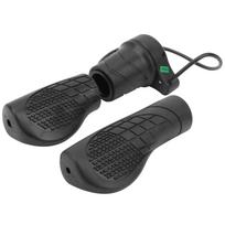 Half Twist Throttle Handle Waterproof Joint for Mountain Bike Modified Electric Part 76x black