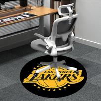 1pcBasketball Team Lakers Office Round Area Rug, Indoor Mat Suitable For Office, Bedroom Living Room Home Decor, Room Deco,  Offic a0928138 80cm by 80cm