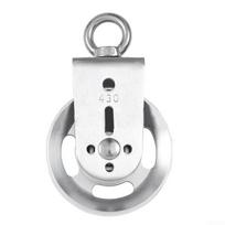 Heavy Duty Gym Pulley Quiet Bearing Swivel Grooves Wheel 360 Degree Rotating Roller for Home gyms Cable Machines