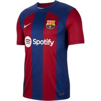 Nike FC Barcelona 23/24 Namų stadiono marškinėliai su spausdintu logotipu ir dryžuotu raštu Vyriški marškinėliai Mėlyni DX2687-456 L red